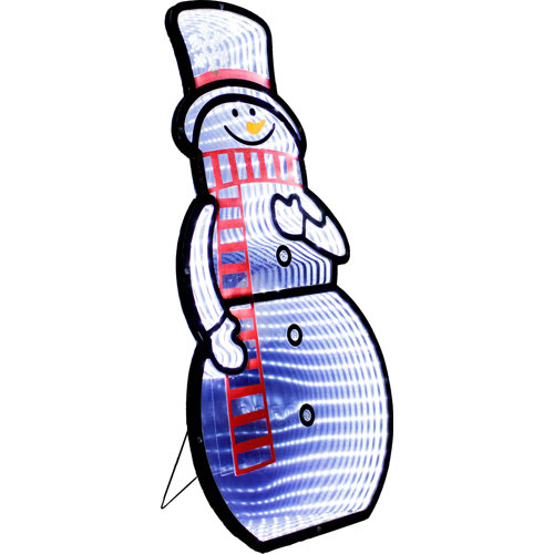 The Holiday Aisle® Snowman Lighted Display Wayfair